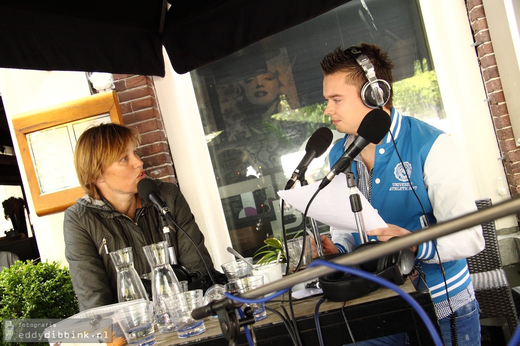 2011-08-07 DeventerRTV - live op de Boekenmarkt, Deventer 014